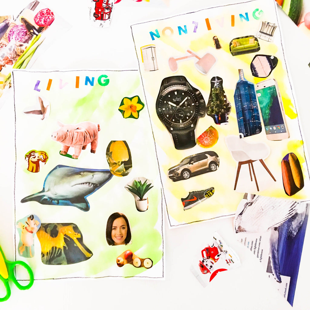 "What are living things" activity