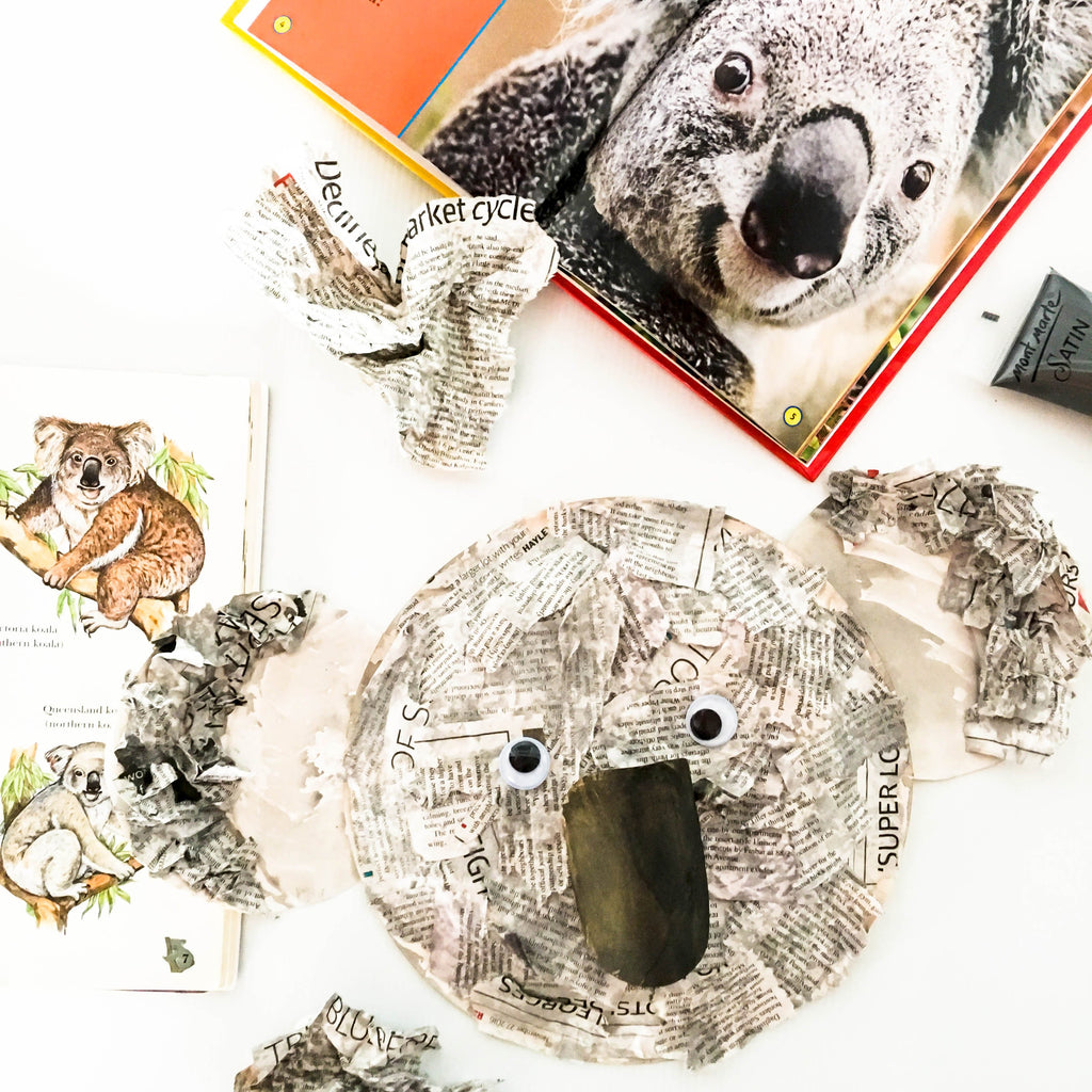 How to make a collage Koala