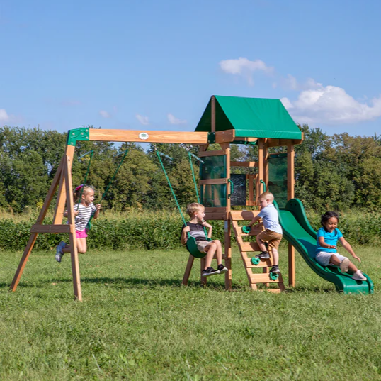 The Value of Backyard Play Equipment for Families with Children Happy