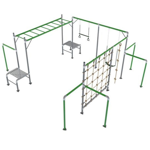 Lifespan Kids Play Centres Junior Jungle Panama Monkey Bars with Swing Set - Lifespan Kids - PREORDERS SOLD OUT ETA 2022 LKJJ-PANMAST-B Happy Active Kids Australia