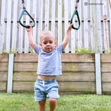 Lifespan Kids Play Centres Winston 4-Station Timber Double Swing Set with Slide - Lifespan Kids - OUT OF STOCK eta early-mid Sept (PREORDER AVAILABLE NOW) LKPC-WINST-GRN Winston 4-Station Timber Double Swing Set with Slide - Lifespan Kids Happy Active Kids Australia