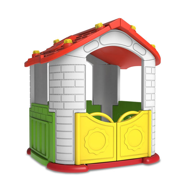 Kids cubby house plastic top