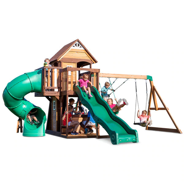 Backyard Discovery Cedar Cove Play Centre Lifespan Kids Happy