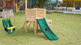 Lifespan Kids Swing Sets & Playsets Poppy Toddler Junior Wooden Play Centre with slide - Lifespan Kids (Please contact us for shipping quote) LKPC-POPPY-SET Happy Active Kids Australia