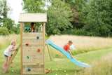 Plum Play Centres Plum® Lookout Tower Wooden Climbing Frame with Swings 5036523055925 27551AC69 Buy online: Plum® Lookout Tower Play Centre with Swings & Slide  Happy Active Kids Australia