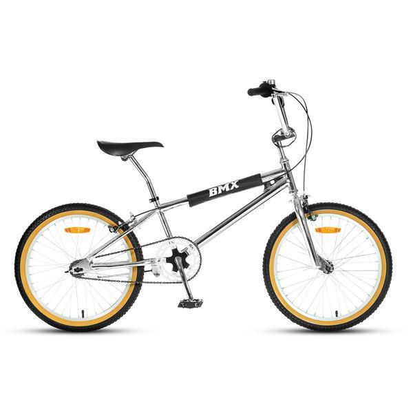 Buy online Classic 20 Metallic Chrome Kids BMX Progear Bikes Happy Active Kids