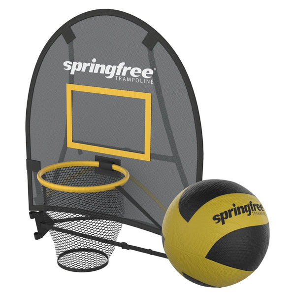 Springfree Trampoline Trampoline Accessories Springfree® Trampoline FlexrHoop™ Basketball Ring and Ball SP0079 Buy online: Springfree® Trampoline FlexrHoop™ Basketball Ring and Ball Happy Active Kids Australia