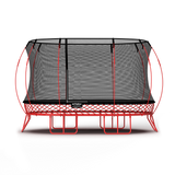Springfree Trampoline Trampolines Springfree® Large Oval Trampoline in Red (FREE SHIPPING) 664734000219 O92RED Free Delivery : Springfree® Large Oval Trampoline in Red   Happy Active Kids Australia