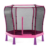 Plum Trampoline Plum® 7ft Junior Trampoline & Enclosure Spring Safe in Pink 5036523007085 102502C82 Buy online: Plum® 7ft Junior Trampoline & Enclosure SpringSafe in Pink Happy Active Kids Australia