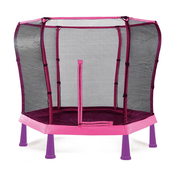 Plum Trampoline Plum® 7ft Junior Trampoline & Enclosure Spring Safe in Pink 5036523007085 102502C82 Buy online: Plum® 7ft Junior Trampoline & Enclosure SpringSafe in Pink Happy Active Kids Australia