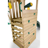 Plum Play Centres Plum® Lookout Tower Wooden Climbing Frame with Swings and Slide 5036523007610 104101A110 Buy online: Plum® Lookout Tower Play Centre with Swings & Slide  Happy Active Kids Australia