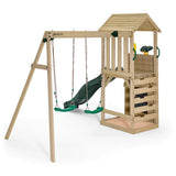 Plum Play Centres Plum® Lookout Tower Wooden Climbing Frame with Swings and Slide 5036523007610 104101A110 Buy online: Plum® Lookout Tower Play Centre with Swings & Slide  Happy Active Kids Australia