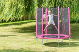 Plum Trampoline Plum® 6ft Junior Trampoline & Enclosure - Pink 5036523006989 102302C821 Buy Online: Plum® 6ft Junior Trampoline & Enclosure in Pink Happy Active Kids Australia