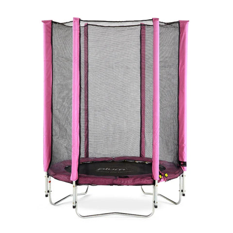 Plum Trampoline Plum® 4ft Junior Trampoline & Enclosure - Pink 5036523009331 101802C821 Buy online - Plum® 4ft Trampoline & Enclosure-  Happy Active Kids Happy Active Kids Australia