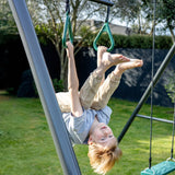 gobaplay® TitanPro Swing Set with Saucer Tent Swing