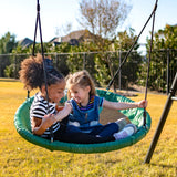 gobaplay® TitanPro Swing Set with Saucer Swing