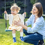gobaplay® TitanPro Swing Set with Saucer Swing
