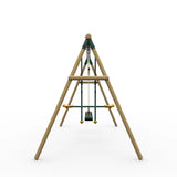 Plum Swing Plum® Colobus Wooden Swing Set with Glider 5036523065856 123201A69 Buy online: Plum® Colobus Wooden Swing Set with Glider - Happy Active Kids Happy Active Kids Australia