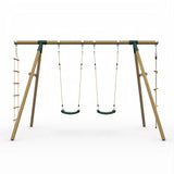 Plum Swing Plum® Gibbon Wooden Swing Set 5036523065863 123301A69 Buy online: Plum® Gibbon Wooden Double Swing Set - Happy Active Kids Happy Active Kids Australia