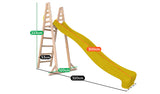 Jumbo 3m Climb and Slide in Yellow - Lifespan Kids