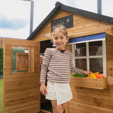 Lifespan Kids Play Houses Aberdeen Wooden Cubby House - Lifespan Kids 9347166078131 LKCH-ABERD-SET Buy online: Aberdeen Wooden Cubby Play House - Lifespan Kids Happy Active Kids Australia