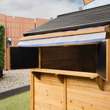 Lifespan Kids Play Houses Aberdeen Wooden Cubby House - Lifespan Kids 9347166078131 LKCH-ABERD-SET Buy online: Aberdeen Wooden Cubby Play House - Lifespan Kids Happy Active Kids Australia