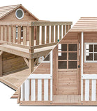 Finley Cubby House with Green Slide - Lifespan Kids