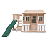 Finley Cubby House with Green Slide - Lifespan Kids