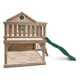 Finley Cubby House with Green Slide - Lifespan Kids