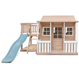 Lifespan Kids Play Houses Finley Cubby House with Pastel Blue Slide - Lifespan Kids - OUT OF STOCK eta early Sept (preorder available now) 9347166092625 LKCH-FIN-PB Buy online: Finley Cubby House with Pastel Blue Slide - Lifespan Kids Happy Active Kids Australia