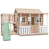 Lifespan Kids Play Houses Finley Cubby House with Pastel Green Slide - Lifespan Kids - OUT OF STOCK eta early Sept (preorder available now) 9347166092632 LKCH-FIN-PG Buy online: Finley Cubby House with Pastel Green Slide - Lifespan Kids Happy Active Kids Australia