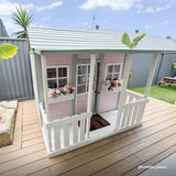 Lifespan Kids Outdoor Play Equipment Finley Cubby House Set - Lifespan Kids 9347166078728 LKCH-FIN-SET Buy Online: Finley Wooden Cubby House Set - Lifespan Kids Happy Active Kids Australia