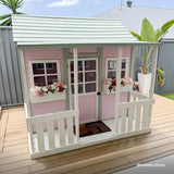 Lifespan Kids Outdoor Play Equipment Finley Cubby House Set - Lifespan Kids 9347166078728 LKCH-FIN-SET Buy Online: Finley Wooden Cubby House Set - Lifespan Kids Happy Active Kids Australia