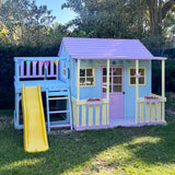 Lifespan Kids Play Houses Finley Cubby House with Yellow Slide - Lifespan Kids - OUT OF STOCK eta early Sept (preorder available now) 9347166085405 LKCH-FIN-YL Buy online: Finley Cubby House with Yellow Slide - Lifespan Kids Happy Active Kids Australia