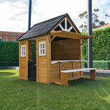 Lifespan Kids Play Houses Little Orchard Wooden Cubby House - Lifespan Kids 9347166088383 LKCH-LORCH-SET Buy online: Little Orchard Wooden Cubby House - Lifespan Kids Happy Active Kids Australia