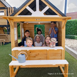 Lifespan Kids Play Houses Little Orchard Wooden Cubby House - Lifespan Kids 9347166088383 LKCH-LORCH-SET Buy online: Little Orchard Wooden Cubby House - Lifespan Kids Happy Active Kids Australia