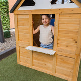 Lifespan Kids Play Houses Little Orchard Wooden Cubby House - Lifespan Kids 9347166088383 LKCH-LORCH-SET Buy online: Little Orchard Wooden Cubby House - Lifespan Kids Happy Active Kids Australia