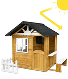 Lifespan Kids Playhouses Maple Wooden Cubby House - Lifespan Kids 9347166088413 LKCH-MAPL-SET Buy online: Maple Wooden Cottage Cubby House - Lifespan Kids Happy Active Kids Australia