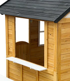 Lifespan Kids Playhouses Maple Wooden Cubby House - Lifespan Kids 9347166088413 LKCH-MAPL-SET Buy online: Maple Wooden Cottage Cubby House - Lifespan Kids Happy Active Kids Australia
