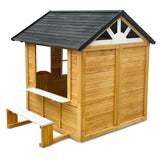 Lifespan Kids Playhouses Maple Wooden Cubby House - Lifespan Kids 9347166088413 LKCH-MAPL-SET Buy online: Maple Wooden Cottage Cubby House - Lifespan Kids Happy Active Kids Australia