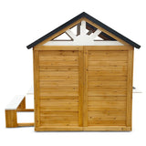 Lifespan Kids Playhouses Maple Wooden Cubby House - Lifespan Kids 9347166088413 LKCH-MAPL-SET Buy online: Maple Wooden Cottage Cubby House - Lifespan Kids Happy Active Kids Australia