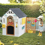 Lifespan Kids Play Houses Dolu Garden Plastic Playhouse with Fence - Lifespan Kids 8690089033109 LKCH-PLAYGARN Buy online: Dolu Garden Plastic Playhouse with Fence - Lifespan Kids Happy Active Kids Australia
