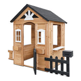 Teddy Cubby House in Natural Timber V3 - Lifespan Kids