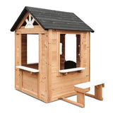 Teddy Cubby House in Natural Timber V3 - Lifespan Kids