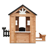 Teddy Cubby House in Natural Timber V3 - Lifespan Kids