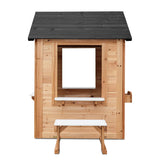 Teddy Cubby House in Natural Timber V3 - Lifespan Kids
