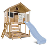 Lifespan Kids Play Houses Warrigal Cubby House with Pastel Blue Slide - Lifespan Kids 9347166085696 LKCH-WARR-PB Buy online: Warrigal Cubby House with Pastel Blue Slide - Lifespan Kids Happy Active Kids Australia