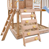Lifespan Kids Play Houses Warrigal Cubby House with Pastel Blue Slide - Lifespan Kids 9347166085696 LKCH-WARR-PB Buy online: Warrigal Cubby House with Pastel Blue Slide - Lifespan Kids Happy Active Kids Australia