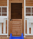 Winchester Cubby House with 1.2m platform and 2.2m Blue Slide - Lifespan Kids