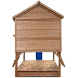 Winchester Cubby House with 1.2m platform and 2.2m Blue Slide - Lifespan Kids